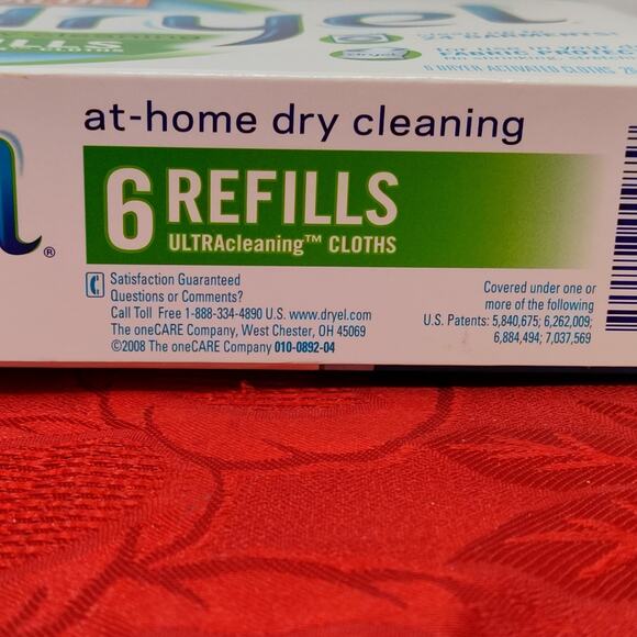 New Dryel Dry Cleaning At Home 6 Refills Ultra Cleaning Cloths Clean Breeze - Picture 6 of 9